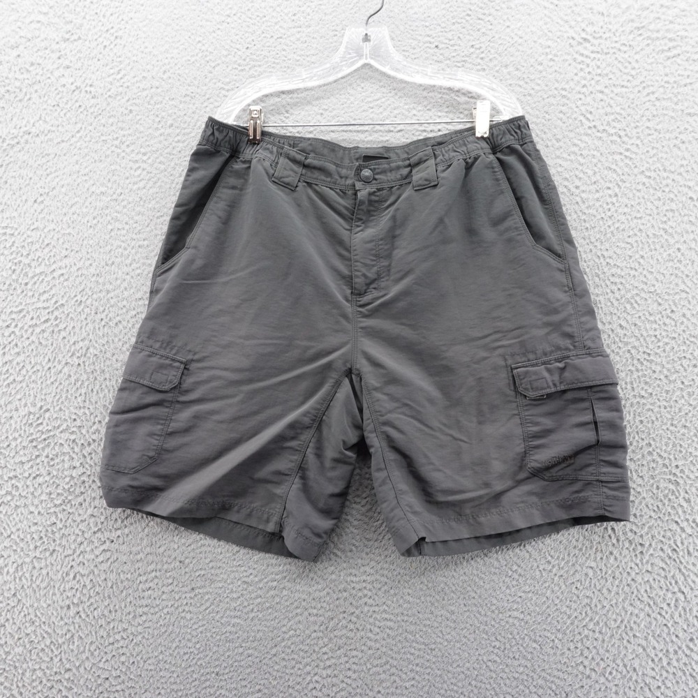 The North‎ Face Cargo Shorts 34x9 Black Men Outdoor Hiking Stretch Utility Nylon